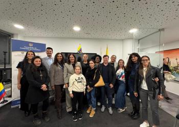 encuentros con la embajada colombiana